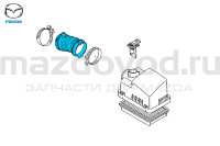 Патрубок воздушного фильтра для Mazda 3 (BN/BM) (MAZDA) PE0113221 