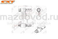 Клапан изменения фаз ГРМ (OCV) для Mazda 3 (BM/BN) (SAT) STPE0114420 