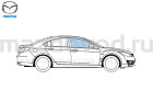 Стекло FR (R) двери для Mazda 6 (GJ) (SDN) (MAZDA)