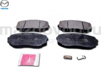 Колодки тормозные передние для Mazda CX-7 (ER) (MAZDA) EHY43328Z L2Y63323Z L2Y63328Z EHY23328Z EHY53328ZA EHY53328ZB EHY42648Z EHY42643Z 