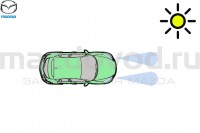 Модуль автоматического включения света для Mazda 2 (DE) (MAZDA)
