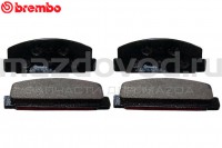Колодки тормозные RR для Mazda 6 (GG) (BREMBO) P49036 MAZDOVOD.RU +7(495)725-11-66 +7(495)518-64-44 8(800)222-60-64