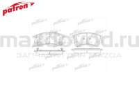 Колодки тормозные передние для Mazda 6 (GG) (ДВС-2.0/2.3) (PATRON) PBP1619