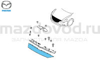 Накладка решетки радиатора верх для Mazda 6 (GJ/GL) (42М) (MAZDA) G46L5003313