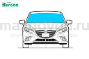 Стекло лобовое для Mazda 3 (BK) (W/RS) (06-09) (BENSON)