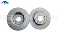 Диски тормозные задние для Mazda 6 (GG/GH) (ATE) 24011003021