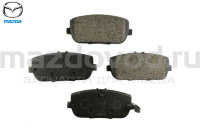 Колодки тормозные задние для Mazda MX-5 (NC) (MAZDA) NFY72648ZA N1Y32643ZA N1Y32648ZA NFY72648Z NFY72643Z