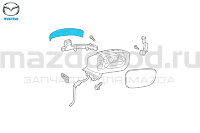 Крышка левого зеркала (25D) для Mazda CX-5 (KF) (MAZDA) TK48691N7A64