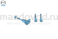 Замок передней левой двери (с ключами) для Mazda CX-5 (KF) (MAZDA) KBY176220