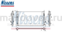 Радиатор охлаждения двигателя для Mazda 3 (BL) (МКПП) (NISSENS) 68521 
