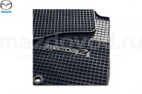 Коврики резиновые задние для Mazda 2 (DE) (MAZDA)