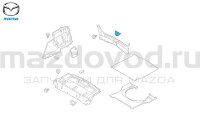 Крышка накладки задней панели для Mazda 6 (GJ/GL) (MAZDA) GHK168894 