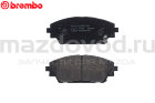 Колодки тормозные передние для Mazda 3 (BM) (BREMBO)