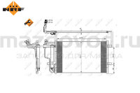 Радиатор кондиционера для Mazda 3 (BL) (NRF) 35922