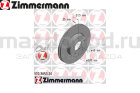 Диски тормозные FR для Mazda 3 (BM/BN) (1.5/1.6) (ZIMMERMANN)