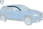 Дефлекторы боковых окон для Mazda CX-5 (KE) (MAZDA)