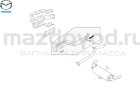 Шпилька крепления трубы глушителя для Mazda 3 (BL) (MAZDA)