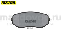 Колодки тормозные передние для Mazda CX-9 (TC) (TEXTAR) 2454401 