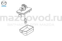 Плафон освещения номерного знака для Mazda CX-7 (ER) (MAZDA) GJ6A51270C GJ6A51270B 