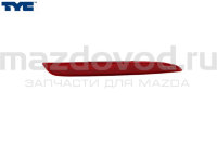 Катафот заднего бампера правый для Mazda 3 (BL) (TYC) BBP2515L0A 17A271009B 