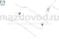 Форсунка лобового стекла для Mazda 3 (BL) BBM467510 