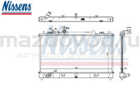 Радиатор охлаждения ДВС для Mazda 6 (GH) (1.8-2.0) (МКПП) (NISSENS) 68507 