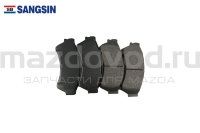 Колодки тормозные передние для Mazda 6 (GH) (SANGSIN) SP1475