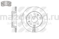Диски тормозные задние для Mazda CX-7 (ER) (NiBK) RN1502