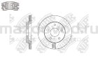 Диски тормозные FR для Mazda 3 (BM/BN) (2.0) (NIBK)