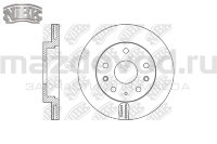 Диски тормозные передние для Mazda 6 (GH) (NiBK) RN1515 