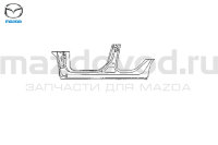 Левый порог для Mazda 3 (BK) (НВ) (MAZDA) BPYM71271 BPYK71271B BPYK71271A BPYK71271 MAZDOVOD.RU +7(495)725-11-66 +7(495)518-64-44 8(800)222-60-64