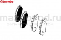 Колодки тормозные FR для Mazda CX-5 (KE;KF) (BREMBO) P49045 MAZDOVOD.RU +7(495)725-11-66 +7(495)518-64-44 8(800)222-60-64