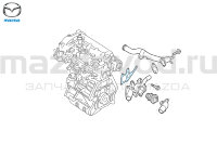 Прокладка термостата для Mazda 6 (GJ/GL) (2.0) (MAZDA) PE0115169 