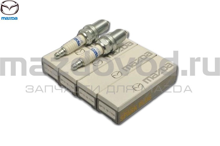 Свечи зажигания для Mazda 3 (BK) (ДВС-1.6) (MAZDA) BP1318110 BP1318110A ...
