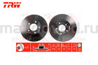 Диски тормозные FR для Mazda 3 (BK/BL) (1.6) (TRW)