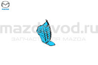 Подкрылок (часть) задняя для Mazda 3 (BM) (R) (MAZDA) BHN150340B BJS750340 BHN150340A MAZDOVOD.RU +7(495)725-11-66 +7(495)518-64-44 8(800)222-60-64