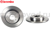 Диски тормозные RR для Mazda 3 (BK;BL) (1.6) (BREMBO) 08A02910