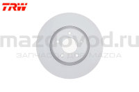 Диски тормозные передние для Mazda 3 (BK/BL) (2.3) (TRW) DF6490S