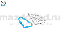 Прокладка корпуса заднего правого внутреннего фонаря для Mazda 6 (GH) (SDN) (MAZDA) GS1F513H8B GS1F513H8A GS1F513H8 MAZDOVOD.RU +7(495)725-11-66 +7(495)518-64-44 8(800)222-60-64