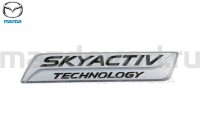 Эмблема крышки багажника "SKYACTIV" для Mazda CX-5 (MAZDA) KDY351771 KD5351771
