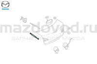 Амортизатор багажника для Mazda 3 (BL) (W/REAR SPOILER) (MAZDA) BBP356930A 