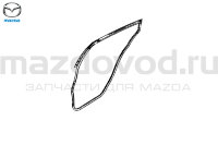 Уплотнитель задней левой двери для Mazda 6 (GH) (HB) (MAZDA) GS1M73760F GS1M73760E GS1M73760D GS1M73760C GS1M73760B 