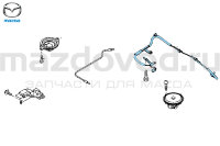 Кабель антенны с разъёмом для Mazda 6 (GH) (MAZDA) GS1X66940A GS1X66940 