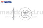 Диски тормозные RR для Mazda 3 (BK/BL) (1.6) (SANGSIN)