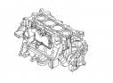 Блок цилиндров двигателя для Mazda 3 (BK) (ДВС-1.6) (MAZDA)