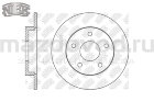 Диски тормозные RR для Mazda 3 (BM/BN) (NiBK)