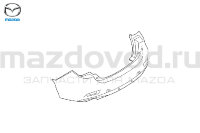 Бампер задний для Mazda 6 (GL) (W/ PS) (MAZDA) GSK250221ABB 