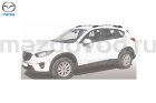 Рейлинги крыши для Mazda CX-5 (KE) (антрацит) (MAZDA)