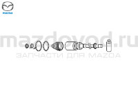 Шрус внутренний правый для Mazda 6 (GJ/GL) (ДВС - 2.0) (АКПП) (MAZDA) FTB122520 