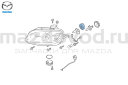  Заглушка фары для Mazda 3 (BL) (MAZDA)